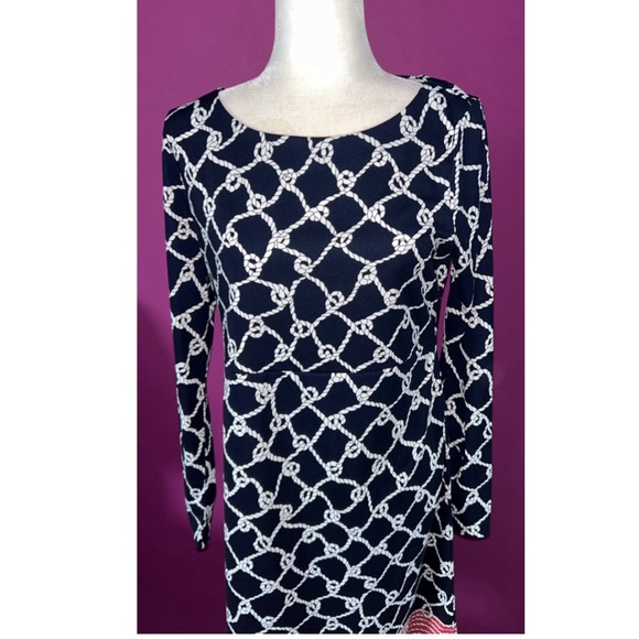 Long Sleeve Nautica Dress - Picture 4 of 4